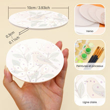 Charger l'image dans la galerie, Peinture par numéros Dessous de Verre 10cm (6 pièces) - Doux Printemps