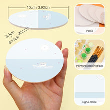 Charger l'image dans la galerie, Peinture par numéros Dessous de Verre 10cm (6 pièces) - Été en Grèce