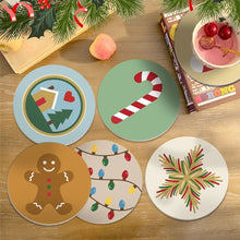 Charger l'image dans la galerie, Peinture par numéros Dessous de Verre 10cm (6 pièces) - Magie de Noël