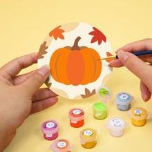Charger l'image dans la galerie, Peinture par numéros Dessous de Verre 10cm (6 pièces) - Automne douillet
