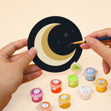 Charger l'image dans la galerie, Peinture par numéros Dessous de Verre 10cm (6 pièces) - Magie d’Halloween