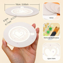 Charger l'image dans la galerie, Peinture par numéros Dessous de Verre 10cm (6 pièces) - Pause café