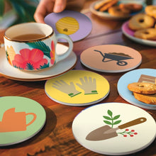 Charger l'image dans la galerie, Peinture par numéros Dessous de Verre 10cm (6 pièces) - Essentiels de jardin