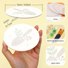 Charger l'image dans la galerie, Peinture par numéros Dessous de Verre 10cm (6 pièces) - Essentiels de jardin