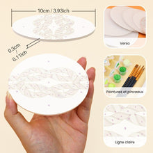 Charger l'image dans la galerie, Peinture par numéros Dessous de Verre 10cm (6 pièces) - Esprit de navigation