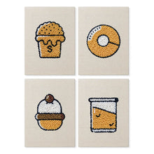 Charger l'image dans la galerie, Punch Needle Kit (4 pièces) avec cadres - Passion Desserts 1 Figured'Art