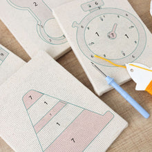 Charger l'image dans la galerie, Punch Needle Kit (4 pièces) avec cadres - Passion Desserts 1