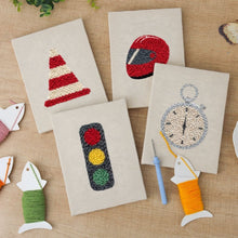 Charger l'image dans la galerie, Punch Needle Kit (4 pièces) avec cadres - Icônes Urbaines 1