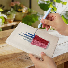 Charger l'image dans la galerie, Punch Needle Kit (4 pièces) avec cadres - Plantes Colorées