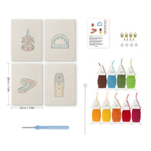 Charger l'image dans la galerie, Punch Needle Kit (4 pièces) avec cadres - Papeterie Kawaii 1