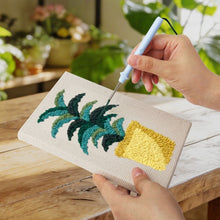 Charger l'image dans la galerie, Punch Needle Kit (4 pièces) avec cadres - Collection Plantes Désertiques