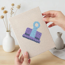 Charger l'image dans la galerie, Punch Needle Kit (4 pièces) avec cadres - Papeterie Kawaii 2