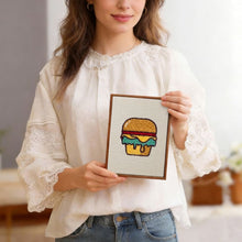 Charger l'image dans la galerie, Punch Needle Kit (4 pièces) avec cadres - Fast Food Fun