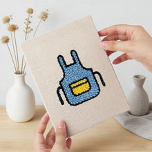 Charger l'image dans la galerie, Punch Needle Kit (4 pièces) avec cadres - Set Cuisine &amp; Snacks