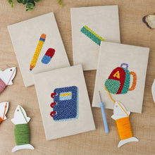 Charger l'image dans la galerie, Punch Needle Kit (4 pièces) avec cadres - Ambiance Études