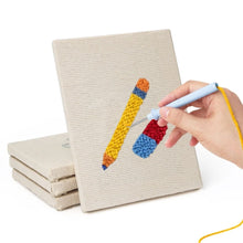 Charger l'image dans la galerie, Punch Needle Kit (4 pièces) avec cadres - Ambiance Études