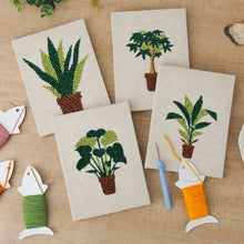 Charger l'image dans la galerie, Punch Needle Kit (4 pièces) avec cadres - Jungle Urbaine 2