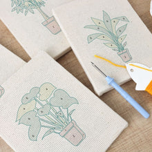Charger l'image dans la galerie, Punch Needle Kit (4 pièces) avec cadres - Jungle Urbaine 2
