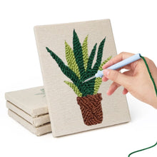 Charger l'image dans la galerie, Punch Needle Kit (4 pièces) avec cadres - Jungle Urbaine 2
