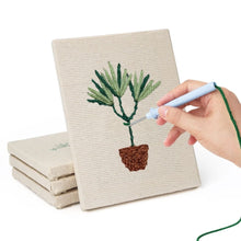 Charger l'image dans la galerie, Punch Needle Kit (4 pièces) avec cadres - Jungle Urbaine 3