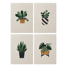 Charger l'image dans la galerie, Punch Needle Kit (4 pièces) avec cadres - Set Passion Plantes 1 Figured'Art