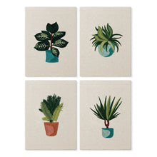 Charger l'image dans la galerie, Punch Needle Kit (4 pièces) avec cadres - Set Passion Plantes 2 Figured'Art