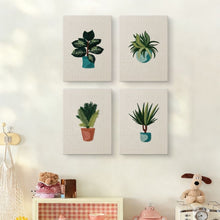 Charger l'image dans la galerie, Punch Needle Kit (4 pièces) avec cadres - Set Passion Plantes 2