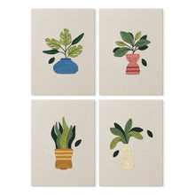 Charger l'image dans la galerie, Punch Needle Kit (4 pièces) avec cadres - Set Passion Plantes 3 Figured'Art