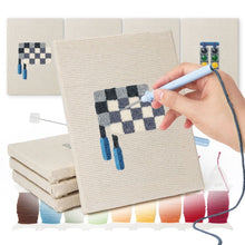 Charger l'image dans la galerie, Punch Needle Kit (4 pièces) avec cadres - Icônes Urbaines 3