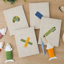 Charger l'image dans la galerie, Punch Needle Kit (4 pièces) avec cadres - Essentiels Dessin