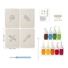 Charger l'image dans la galerie, Punch Needle Kit (4 pièces) avec cadres - Essentiels Dessin