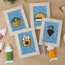Charger l'image dans la galerie, Punch Needle Kit (4 pièces) avec cadres - Pause Snacks 2