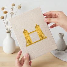 Charger l'image dans la galerie, Punch Needle Kit (4 pièces) avec cadres - Set Monuments du Monde