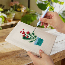 Charger l'image dans la galerie, Punch Needle Kit (4 pièces) avec cadres - Ambiance Jardin Maison