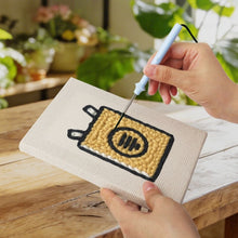 Charger l'image dans la galerie, Punch Needle Kit (4 pièces) avec cadres - Snacks du Quotidien