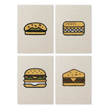 Charger l'image dans la galerie, Punch Needle Kit (4 pièces) avec cadres - Collection Foodie Fun Figured'Art