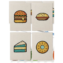 Charger l'image dans la galerie, Punch Needle Kit (4 pièces) avec cadres - Street Food 1 Figured'Art