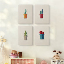 Charger l'image dans la galerie, Punch Needle Kit (4 pièces) avec cadres - Petits Pots Succulents 1