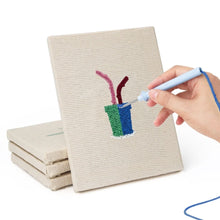 Charger l'image dans la galerie, Punch Needle Kit (4 pièces) avec cadres - Petits Pots Succulents 2