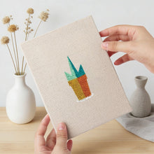 Charger l'image dans la galerie, Punch Needle Kit (4 pièces) avec cadres - Petits Pots Succulents 2
