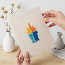 Charger l'image dans la galerie, Punch Needle Kit (4 pièces) avec cadres - Mini Jardin Intérieur 2