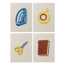 Charger l'image dans la galerie, Punch Needle Kit (4 pièces) avec cadres - Essentiels Bureau Étudiant 2 Figured'Art