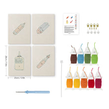 Charger l'image dans la galerie, Punch Needle Kit (4 pièces) avec cadres - Collection Arts &amp; Créations