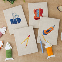 Charger l'image dans la galerie, Punch Needle Kit (4 pièces) avec cadres - Collection Accessoires Bureau
