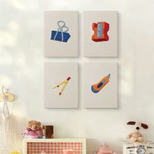 Charger l'image dans la galerie, Punch Needle Kit (4 pièces) avec cadres - Collection Accessoires Bureau