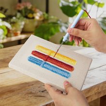 Charger l'image dans la galerie, Punch Needle Kit (4 pièces) avec cadres - Icônes Bureau Minimalistes