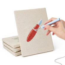 Charger l'image dans la galerie, Punch Needle Kit (4 pièces) avec cadres - Icônes Bureau Minimalistes