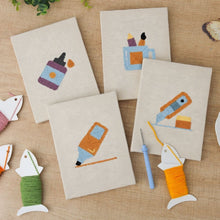 Charger l'image dans la galerie, Punch Needle Kit (4 pièces) avec cadres - Icônes Bureau Créatif