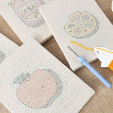 Charger l'image dans la galerie, Punch Needle Kit (4 pièces) avec cadres - Rentrée Scolaire 1