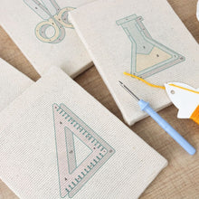 Charger l'image dans la galerie, Punch Needle Kit (4 pièces) avec cadres - Rentrée Scolaire 2